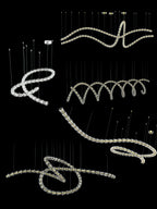 Gabriel Wave LED Chandelier