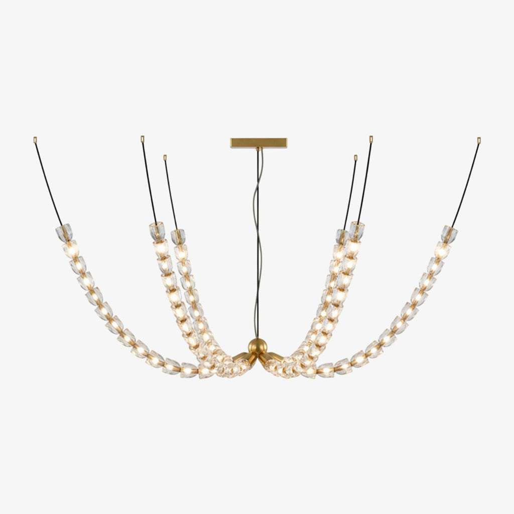 The Gabriel Branch LED Chandelier | Custom Size & Made-to-Order Lighting for Luxury Homes & Commercial Spaces