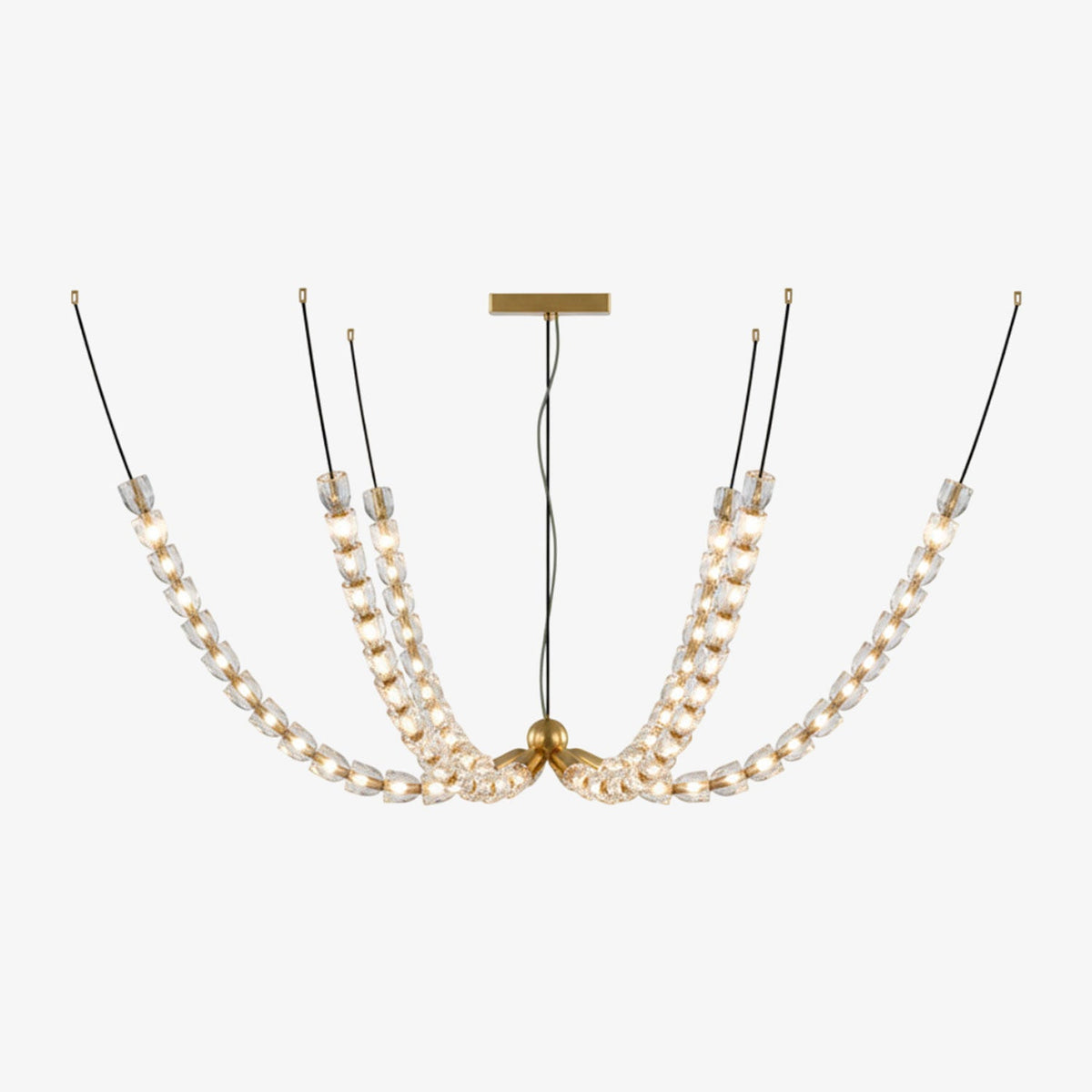 The Gabriel Branch LED Chandelier | Custom Size & Made-to-Order Lighting for Luxury Homes & Commercial Spaces