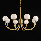 Aurelian Alabaster Globe Chandelier
