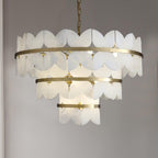 Alabaster Cloudscape Chandelier