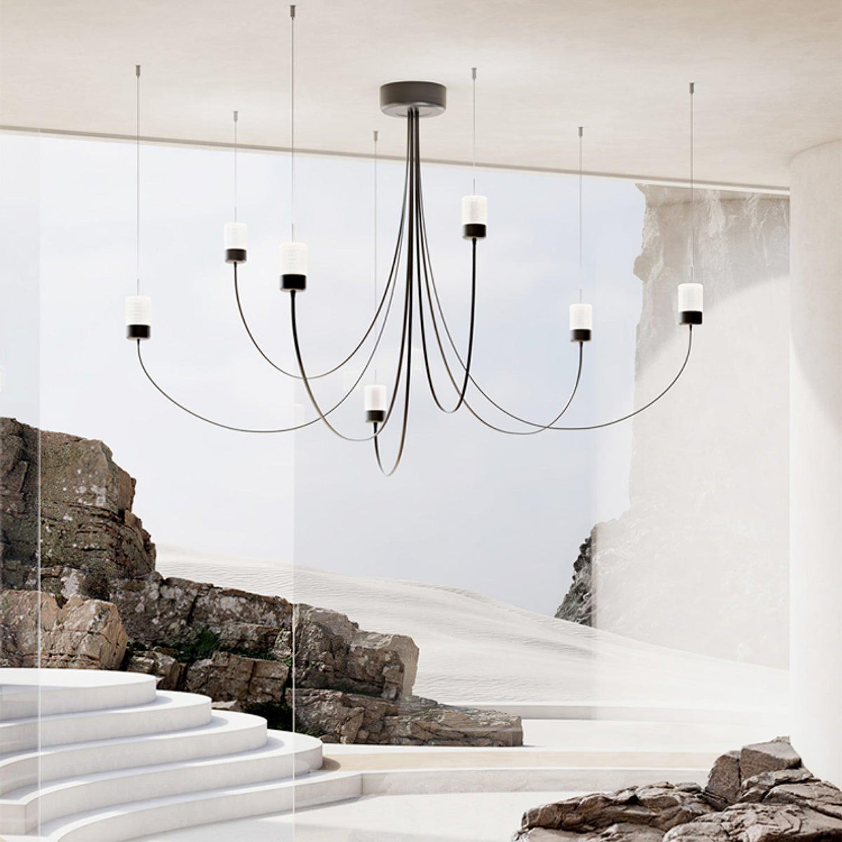 Swaying Chandelier