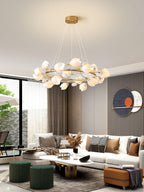 Porcelain Magnolia Chandelier