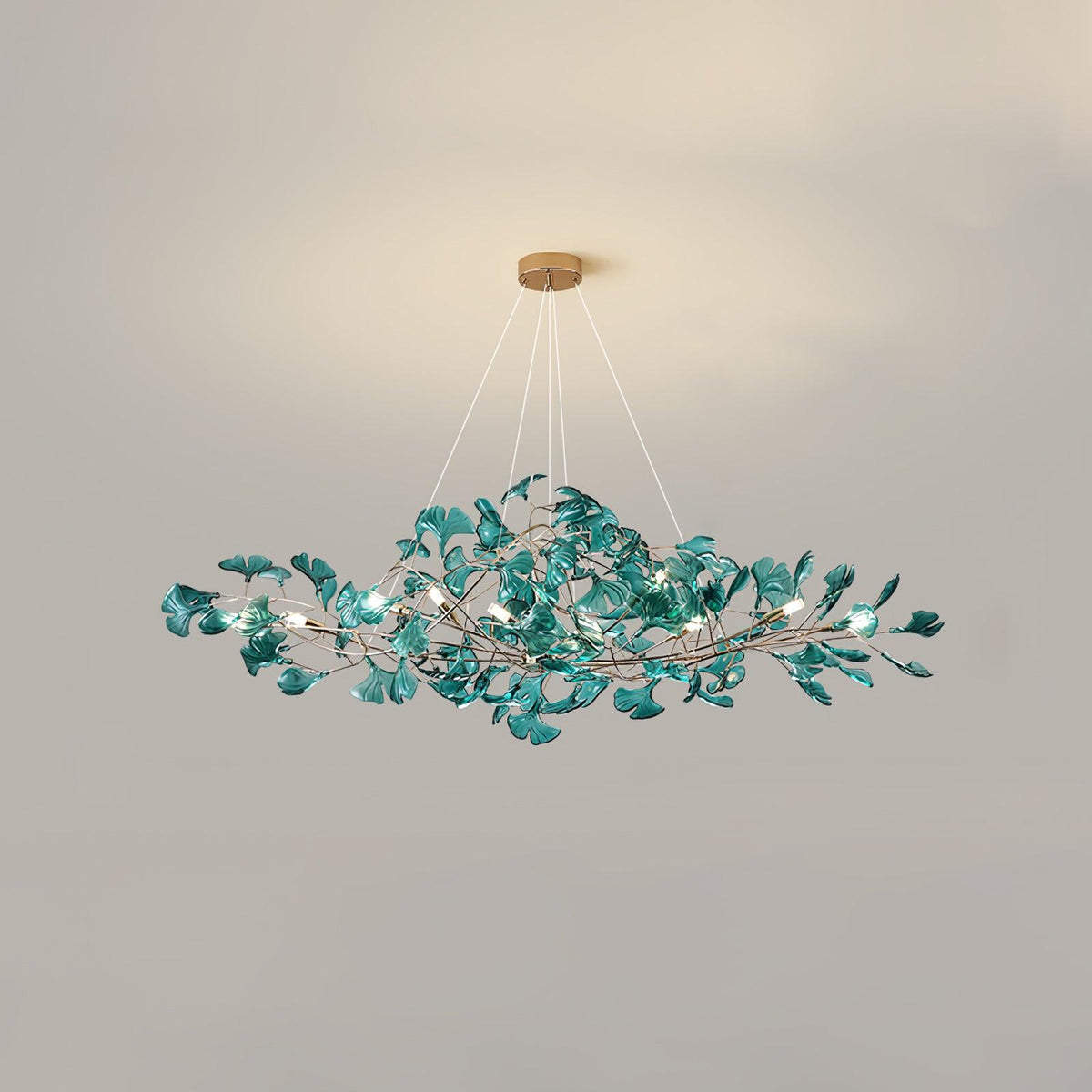 L 49.2″ x W 17.7″ x H 17.7″ / L 125cm x W 45cm x H 45cm / Gold & & Dark green