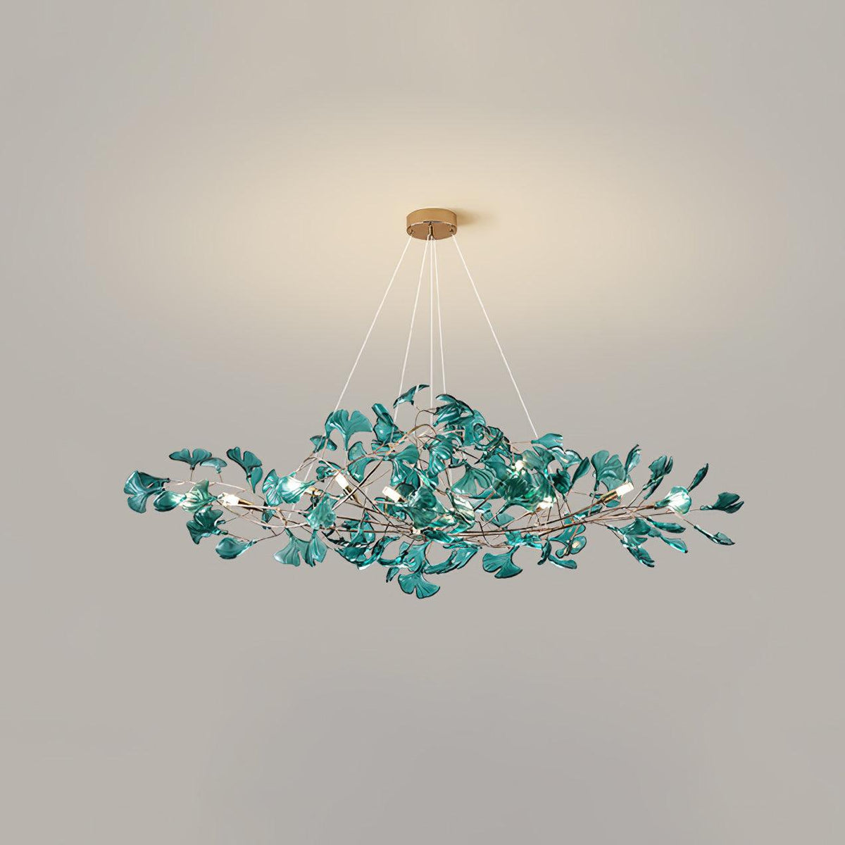 L 59.1″ x W 17.7″ x H 17.7″ / L 150cm x W 45cm x H 45cm / Gold & & Dark green