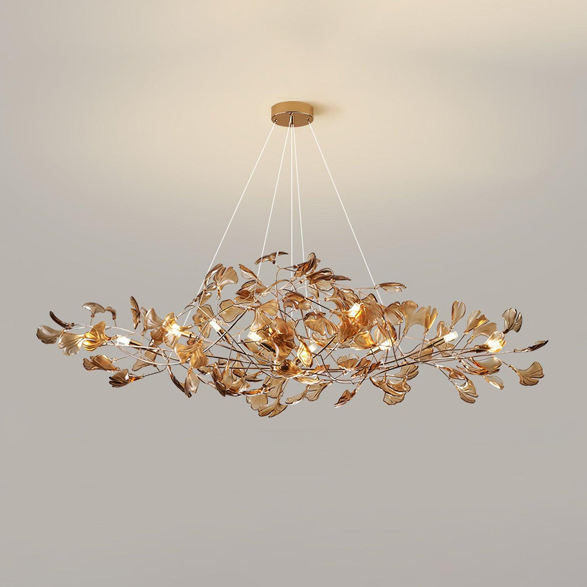 L 59.1″ x W 17.7″ x H 17.7″ / L 150cm x W 45cm x H 45cm / Gold & & Coffee
