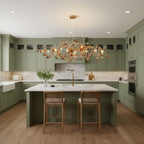 Acrylic Ginkgo Leaf Chandelier