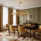 Acrylic Ginkgo Leaf Chandelier