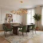 Acrylic Ginkgo Leaf Chandelier