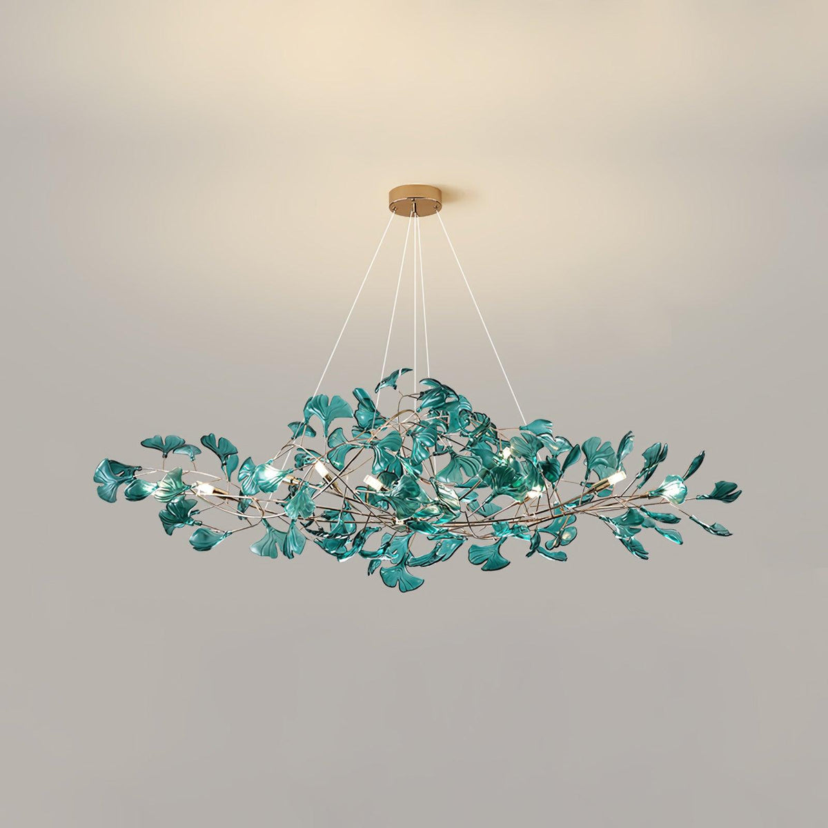 L 47.2″ x W 15.7″ x H 15.7″ / L 120cm x W 40cm x H 40cm / Gold & & Dark green