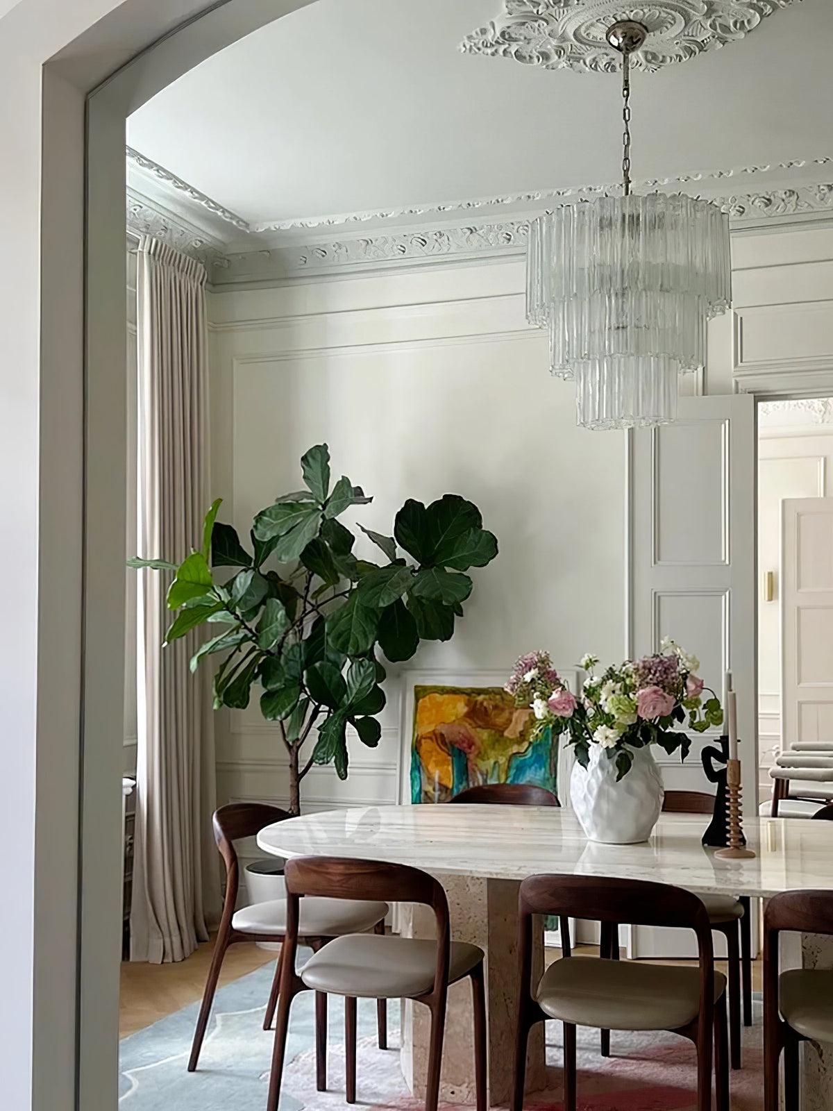 Aveline Glass Chandelier
