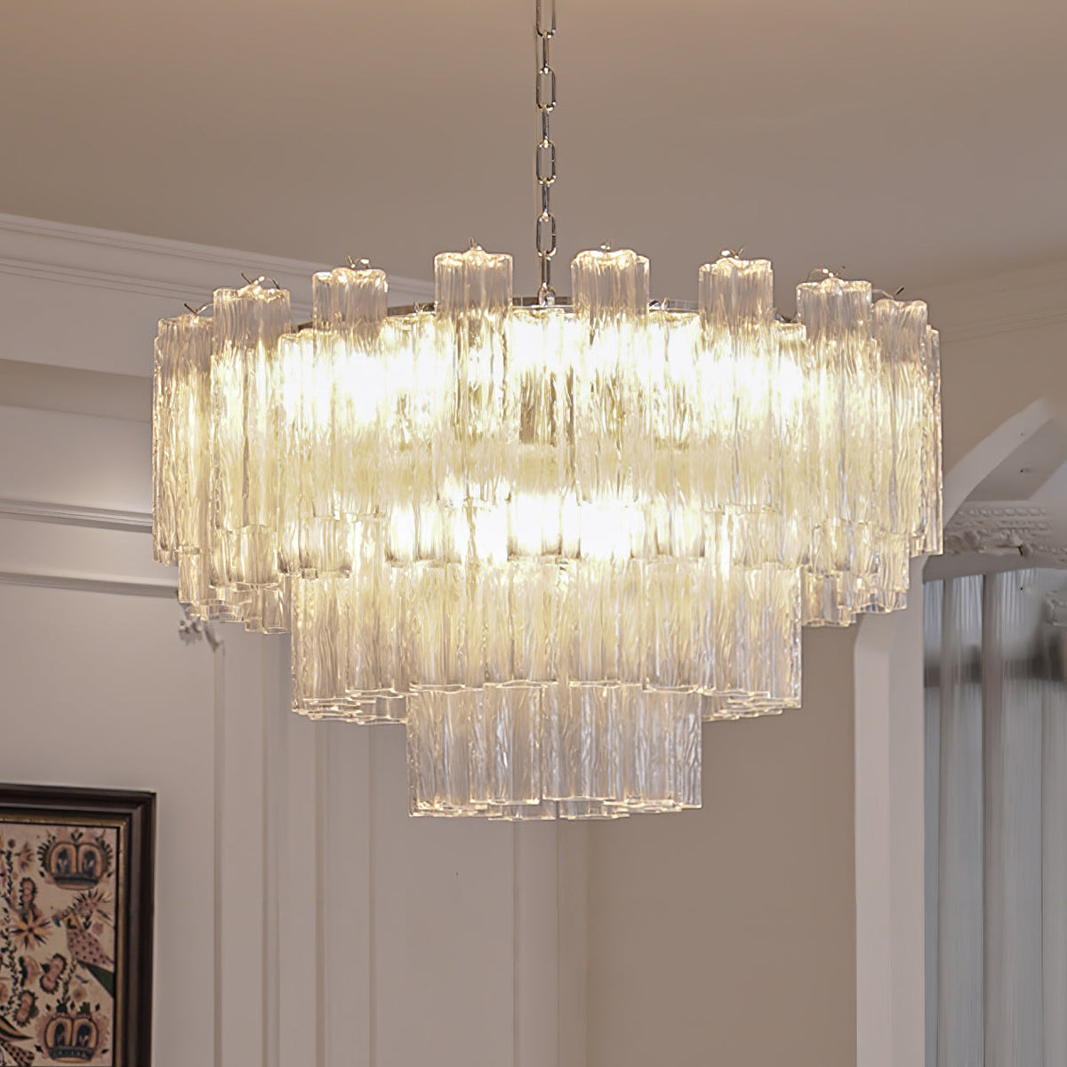 Aveline Glass Chandelier