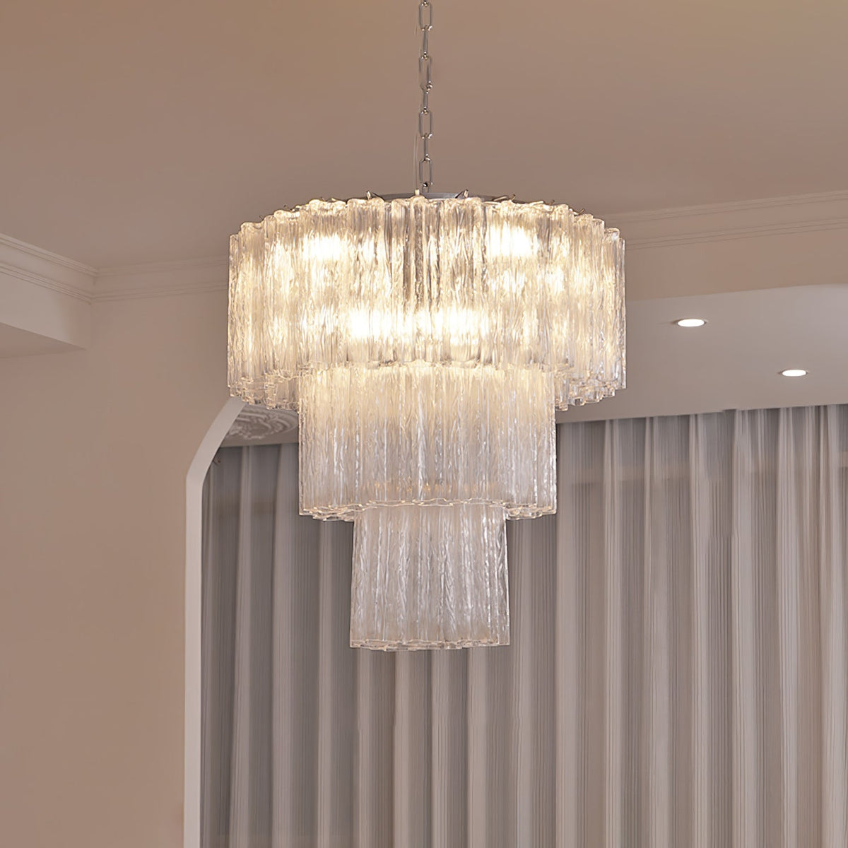 Aveline Glass Chandelier
