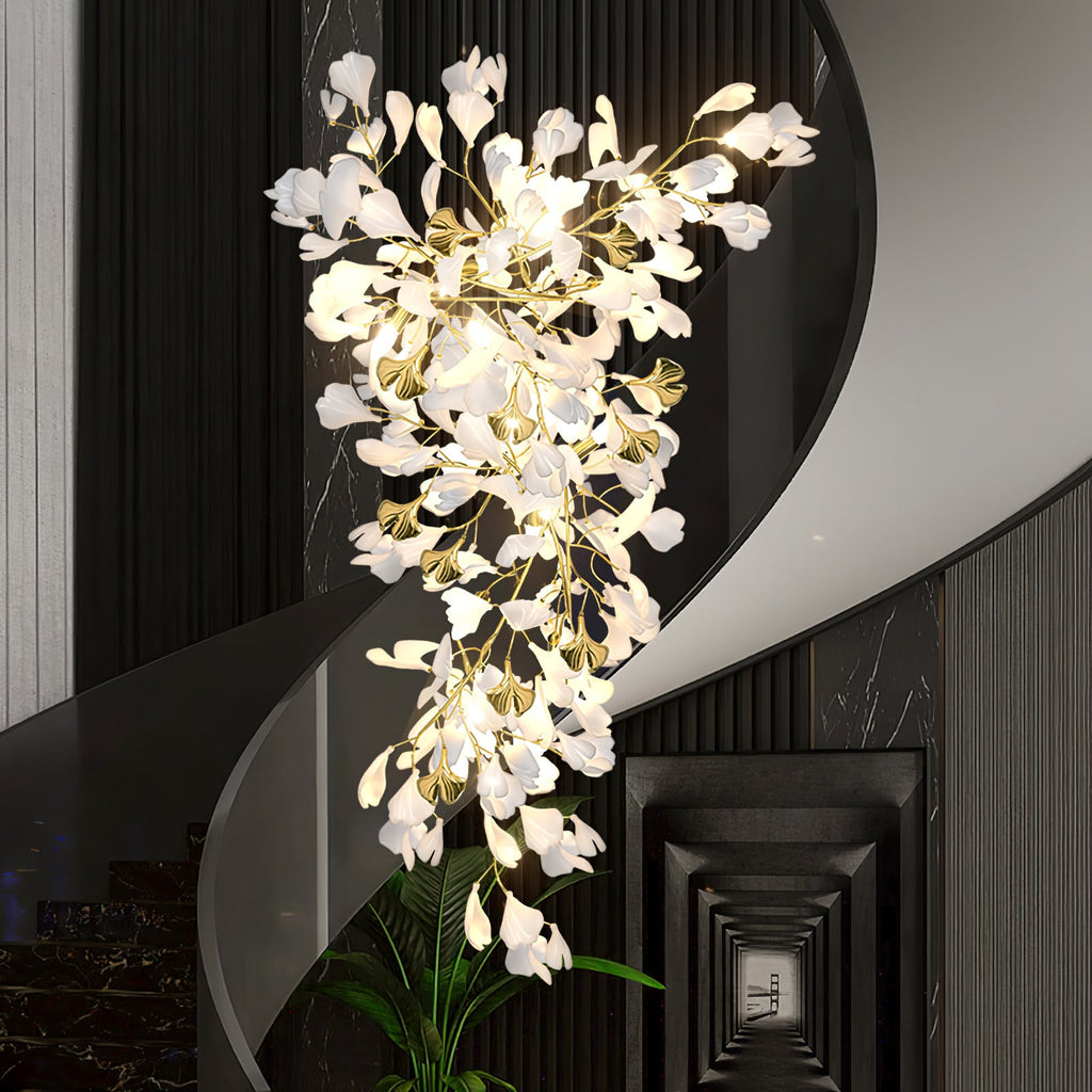 Gingko Drape Chandelier