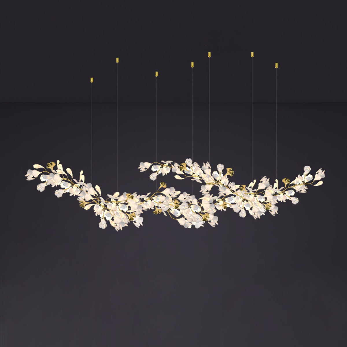 Gingko Drape Chandelier