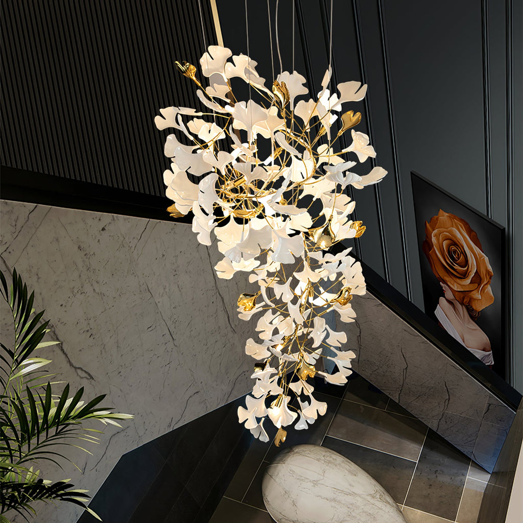 Gingko Drape Chandelier