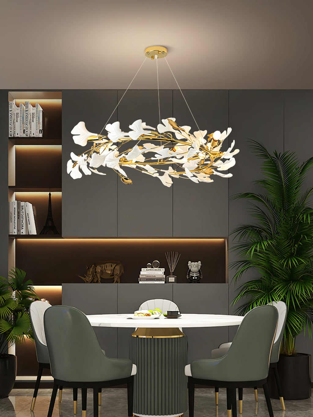 Gingko Drape Chandelier
