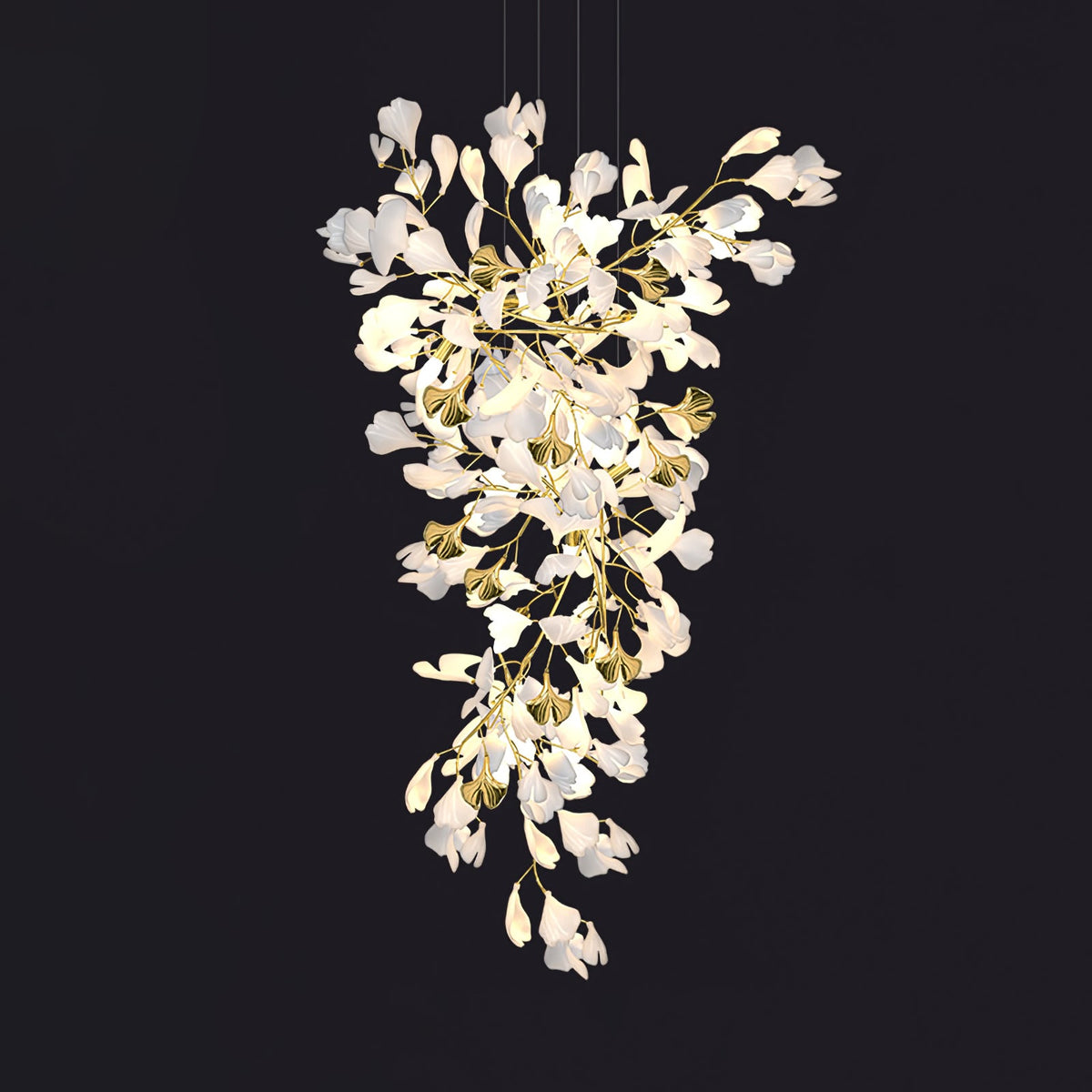 Gingko Drape Chandelier