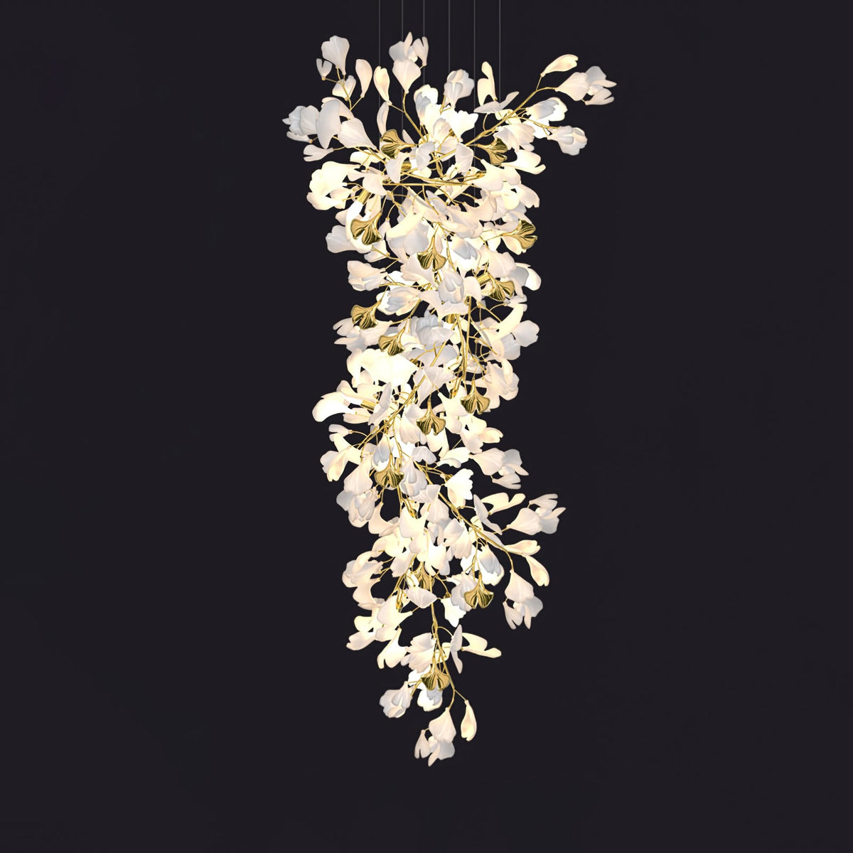 Gingko Drape Chandelier