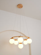 Miira Wood Chandelier