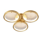 Golden Rings Ceiling Light