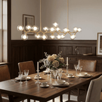 Molecular Glass Balls Chandelier