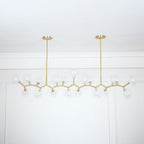 Molecular Glass Balls Chandelier