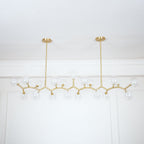 Molecular Glass Balls Chandelier