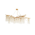 Modern Art Glass Crystal Chandelier