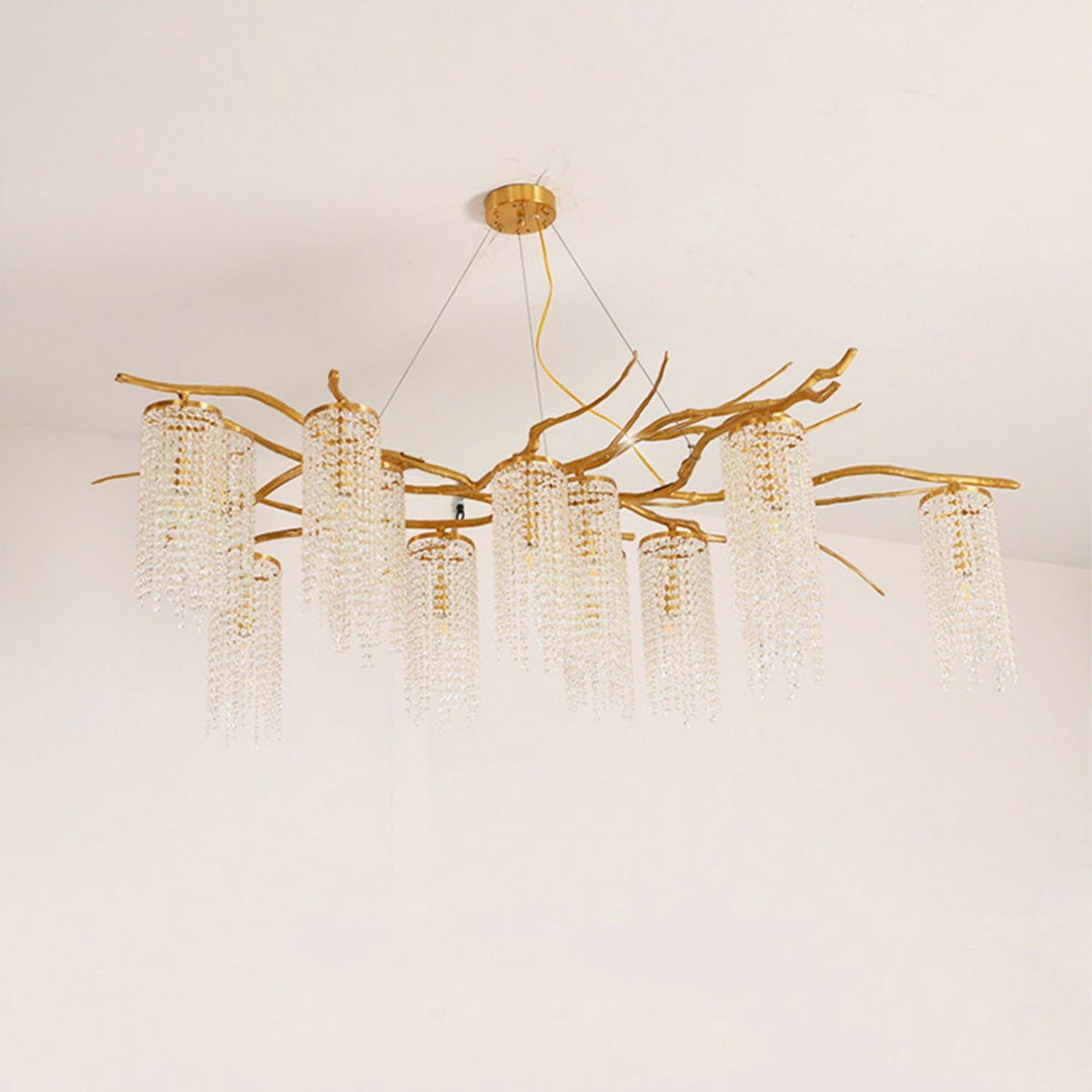 Modern Art Glass Crystal Chandelier