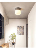 Astrid Travertine Ceiling Lamp