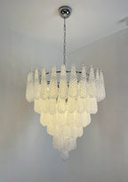 Glass Pinecone Chandelier