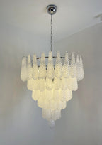 Glass Pinecone Chandelier