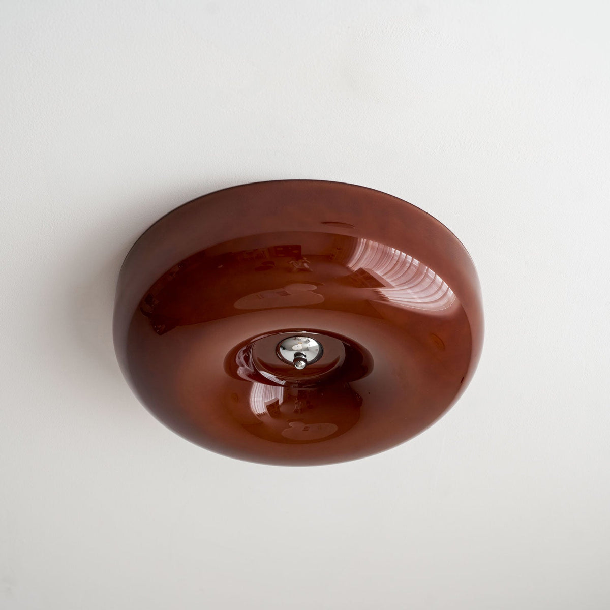 Swirl Glass Ceiling Lamp