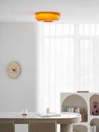 Swirl Glass Ceiling Lamp