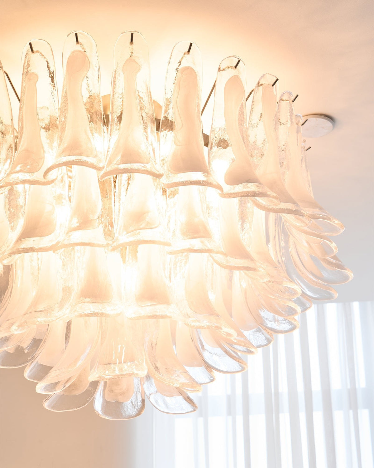 Wave Glass Ceiling Lamp