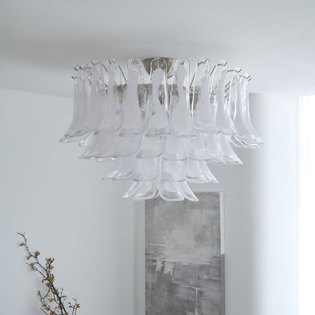 Wave Glass Ceiling Lamp