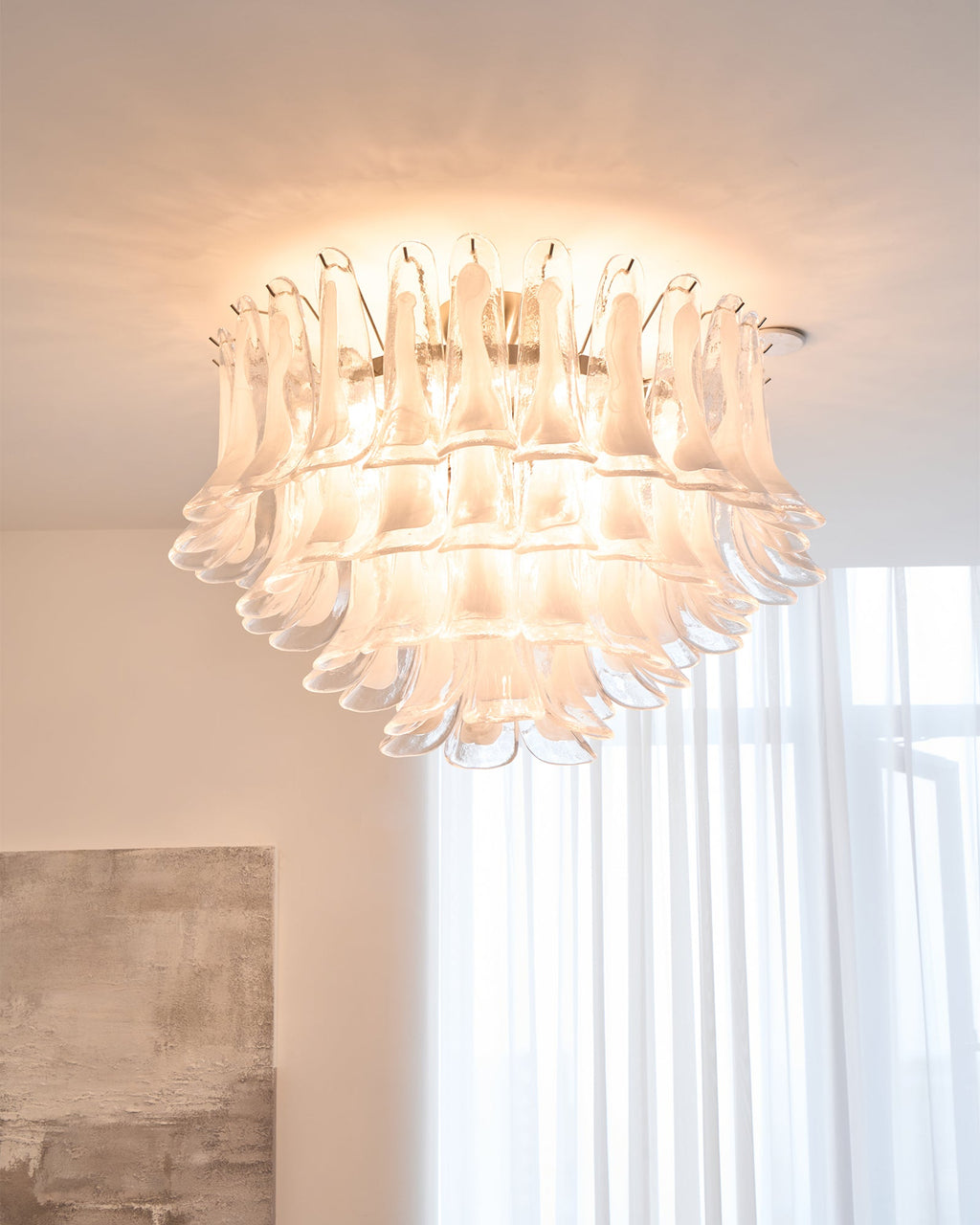 Wave Glass Ceiling Lamp