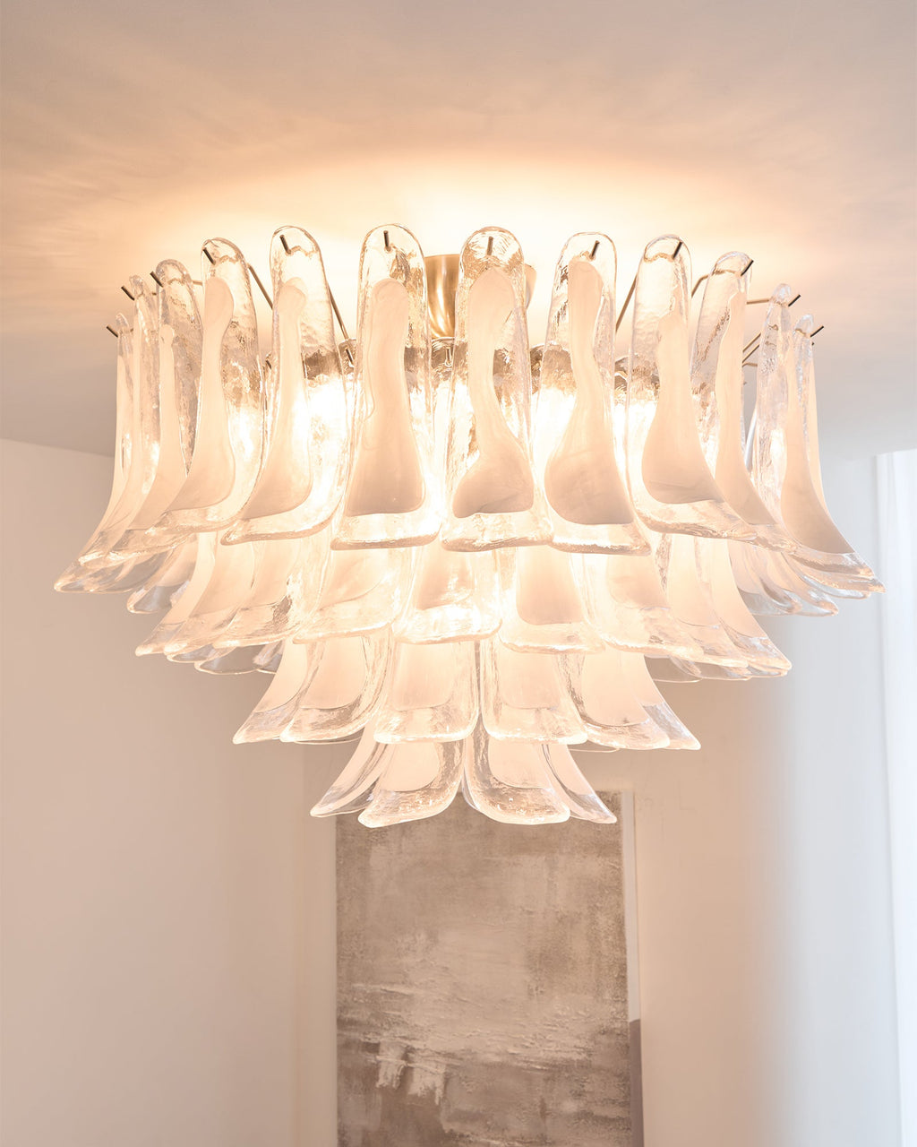 Wave Glass Ceiling Lamp