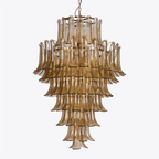 Amber Petalo Chandelier