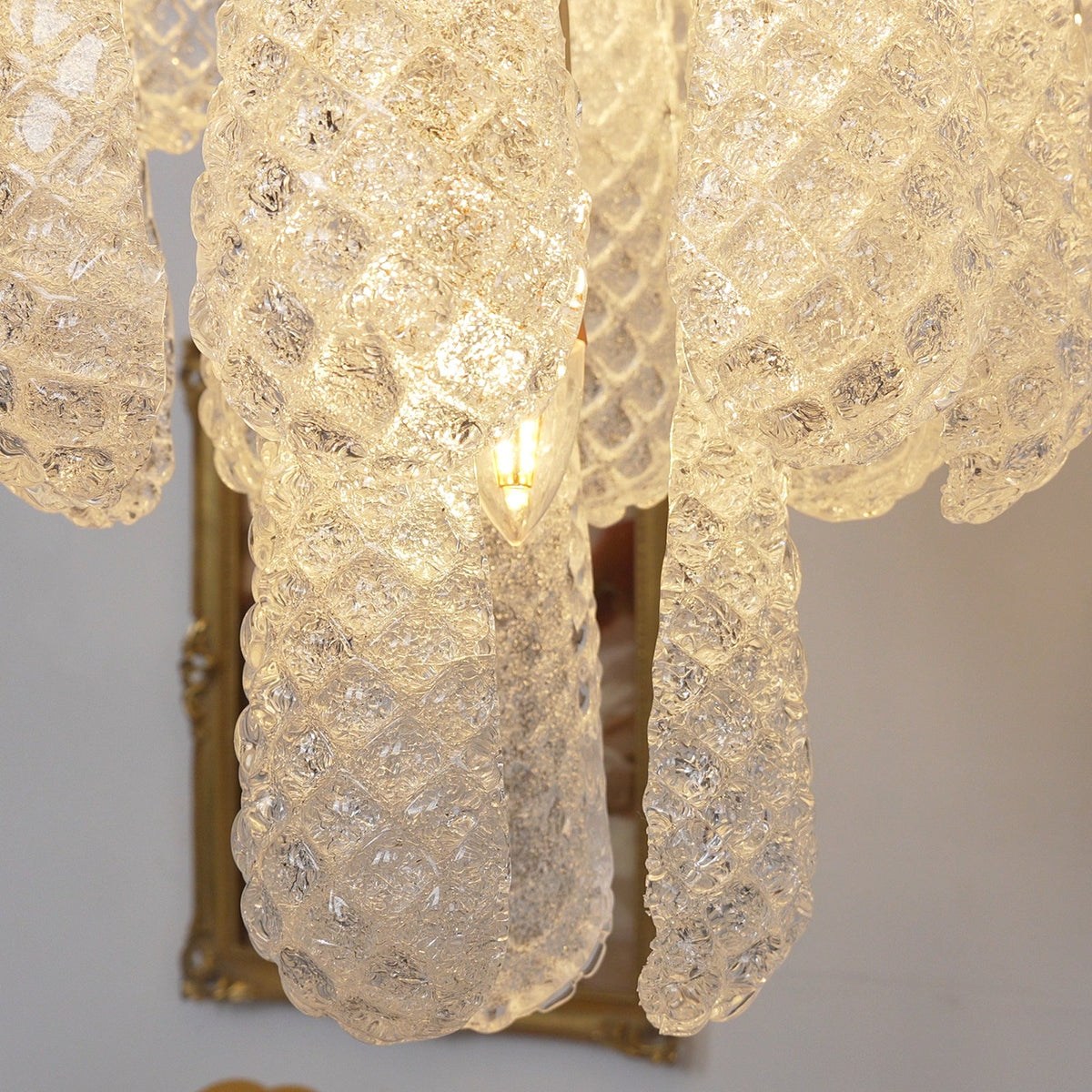 Glass Dewdrop Chandelier