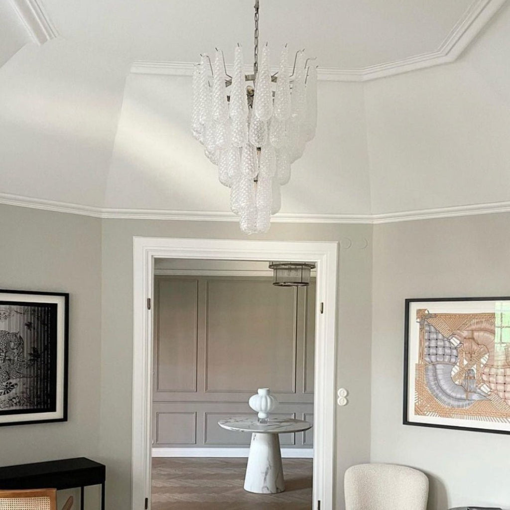 Glass Dewdrop Chandelier