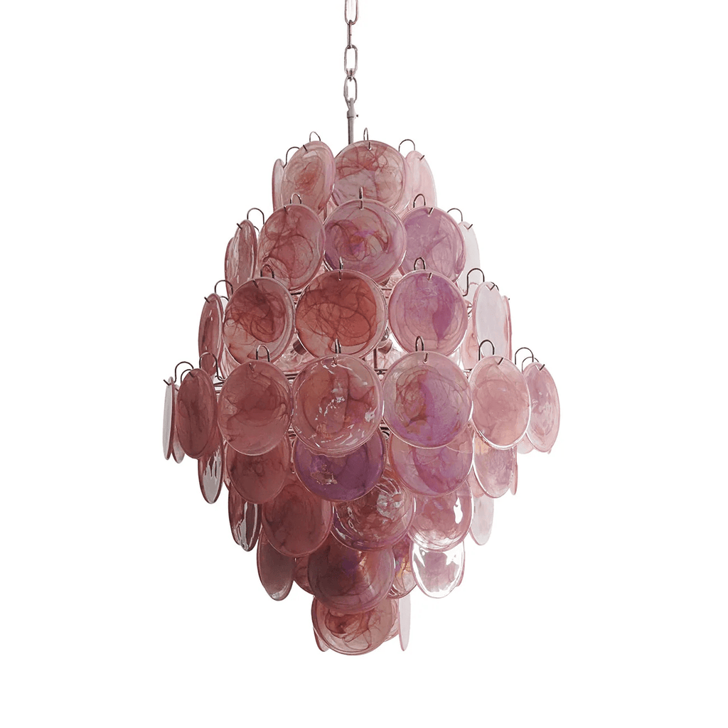Rosa Glass Chandelier