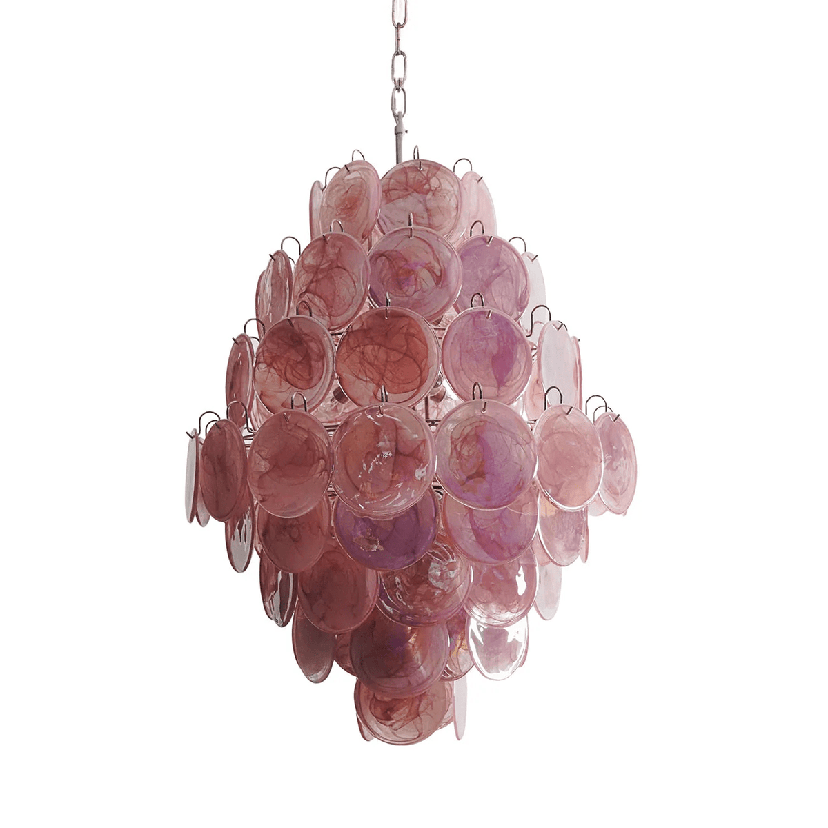 Rosa Glass Chandelier