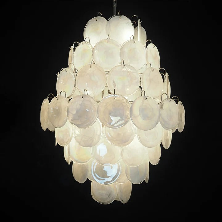 Rosa Glass Chandelier