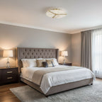 Clocks Alabaster Ceiling Light