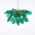 Emerald Crystal Chandelier