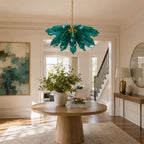 Emerald Crystal Chandelier