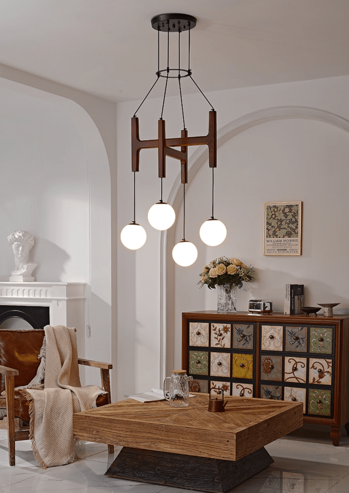 Lunna Orb Chandelier