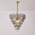 Smoke Gray Empire Chandelier